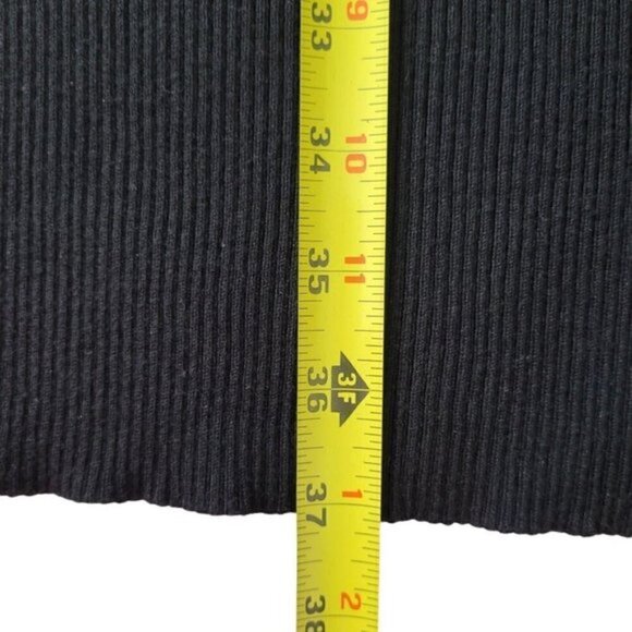 BCBGeneration Dress Size M Sequins Roll Tab Dolman Ruched Sleeve Wide Ribbed Hem - Picture 11 of 14